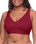 Warner's Women's T-Shirt Bra, Pomegranate, S