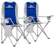2 Pack Camping Chair,Premium Padded