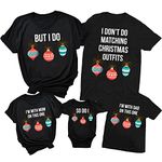 I Don't Do Matching Christmas Outfits Shirt, Matching Family Christmas Shirt, Xmas Party, Pajamas Shirt, Design 2, Medium