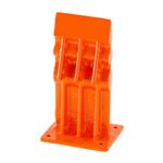 WISEPRO Manual Log Splitter, Heavy Duty Splitting Base, Safe and Efficient Firewood Log Splitter & Kindling Splitter -Cast Iron- Small & Medium Logs, Perfect for Gardening and DIY