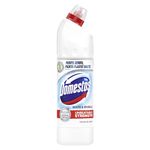 Domestos White & Sparkle Thick Bleach eliminates all known germs disinfectant for a clean, safe home 750 ml