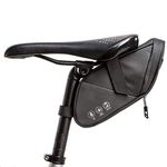 HOMPER Bicycle Saddle Bag Waterproof Cycling Saddle Bag Bicycle Bike Bag 1,5L Bike Saddle Bag Under Seat, Strap-on Cycling Wedge Bicycle Seat Pack Bag, Black