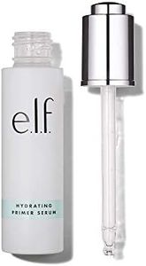 e.l.f. Hydrating Primer Serum, Plump, Prep & Lock in Moisture, Fragrance Free, 1.01 Fl Oz (30mL)