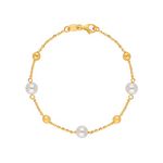 Malabar Gold & Diamonds Gold Bracelet for Women 22 k | 22k (916) BIS Hallmark Pure Gold Bracelet for Birthday, Anniversary and Rakshabandhan Gift