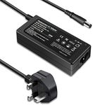 Efficient 65W AC Adapter Charger compatible with HP Pavilion DV4 DV5 DV6 DV7 Pavilion G4 G6 G7 Series HP EliteBook 820 840 8470P 8440P HP Compaq CQ35 CQ45 CQ60 CQ70 DM4 G62 G72（7.4X5.0mm）