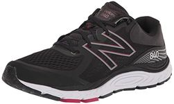 New Balance Men's 840 V5 Running Shoe, Black/Horizon, 11.5