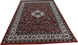 Sifa Carpet Kashmiri Persian Silk Rectangular Carpet For Living Room With 1 Inch Thickness (3X5 Feet Beige Color)