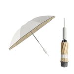 Sun Relief Design Handle Folding Inverted Reverse Umbrella,Outdoor Rain/Sun/Waterproof Auto Open/Close/99 UV Protection/UPF 50 Blocker Compact Portable Golf Parasol Stylish and Colorful