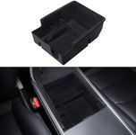 BASENOR 2024 Newest Tesla Model Y Model 3 Armrest Storage Box Organizer Center Console Tray Tesla Interior Accessories for 2016-2023 Model 3 2020-2024 Model Y (Not Fit 2024 Model 3)