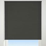 Swish Cordless Cellular Pleated Blind, Child and Pet safe, Dark Grey - Storm Cloud, 160cm Drop (60 cm Wide)