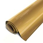 Siser EasyWeed Heat Transfer Vinyl 11.8" x 5ft Roll (Gold) - Compatible with Siser Romeo/Juliet & Other Professional or Craft Cutters - Layerable - CPSIA Certified