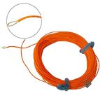 Aventik Fly Fishing Line Weight Forward Floating Fly Line With Exposed Loop Line ID (Orange, 8F)