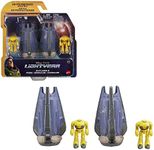 Mattel Lightyear Toys Disney Pixar Lightyear Hyperspeed Series Zyclops Space Pod Battle Damage & Zyclops Figure, 3.78 Inch Long Vehicle & 1.75 Inch Figure, Toy 4 Years & Up, Multicolor (HHJ96)