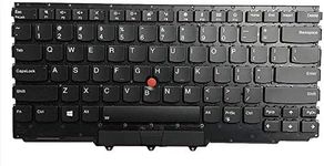 GinTai Replacement for Lenovo ThinkPad X1 Yoga Gen 2nd 3rd 2017 2018 US Keyboard with Backlit, Black