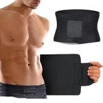 Unisex Hot Body Shaper Neoprene Slimming BeltWorkout Sauna Suit Weight Loss Cincher fat cutter tummy tucker Hot Body Shaper Waist Shapers Slimming Weight Loss for Women & Men (PE-034)