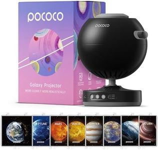 POCOCO Galaxy Projector + Immersive Planet Series Discs (8 Pieces)