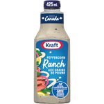 Kraft Peppercorn Ranch Salad Dressing, 425 ml Bottle