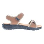 Propét Women's TravelActiv Aspire Sandal, Tan/Summer Sand, 8 X-Wide