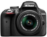 Nikon D3300 Digital SLR Camera (24.2 MP, 3 inch LCD) - Black (Renewed)