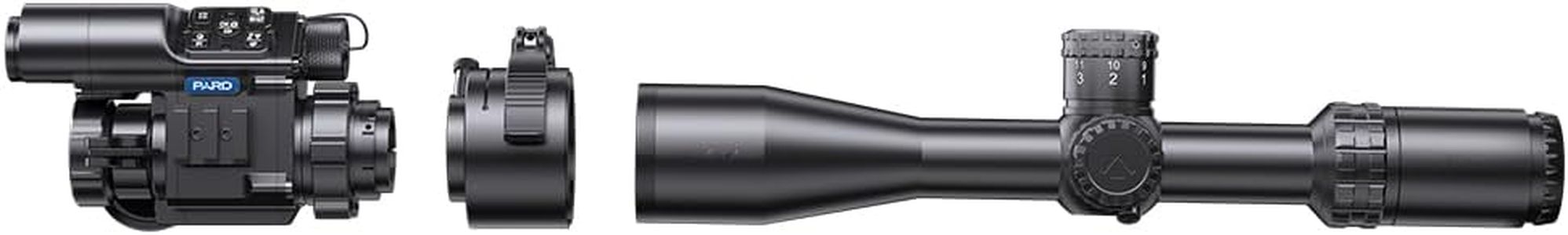 PARD Front Mounted Night Vision Scope – 2K Sensor, Rangefinder, Wi-Fi, Waterproof