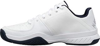 K-Swiss Men's Court Express Tennis Shoe, White/Navy, 12 M