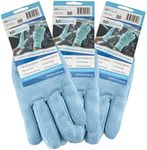 Miglove 3 Pack Microfiber Gloves for Plant Dusting, Reusable Glass & Leaf Plant Cleaning Gloves | Microfiber Gloves for Plants, Car Detailing Gloves, Scratch Free Glass Cleaning Business Supplies