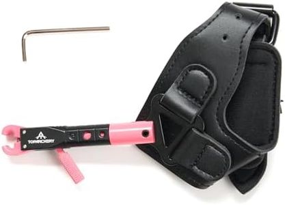 TOPARCHERY Archery Compound Bow Release Aids Trigger (Pink)