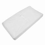 American Baby Company Heavenly Soft Chenille Contoured Changing Table Cover - White