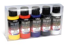 Vallejo Premium Color 60 ml Candy Color Set (Set of 5)