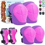 KUYOU Kids Knee Pads and Elbow Pads