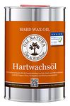 Oli Natura Hard Wax Oil - 1 L, Colour: Clear satin