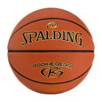 Spalding Rookie Gear Youth Brown Indoor/Outdoor Composite Basketball 27.5"