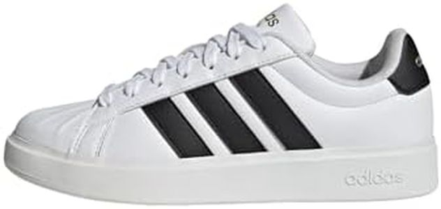 Adidas Women's Streetalk, White/Black/Gold Metallic, 8