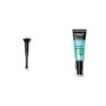 e.l.f. Complexion Duo Brush, Makeup Brush For Applying Foundation & Concealer & Cosmetics Power Grip Primer, Gel-Based & Hydrating Face Primer For Smoothing Skin & Gripping