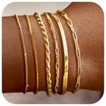 DEARMAY Gold Bracelets for Women 14