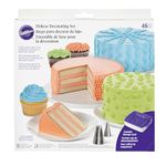 Wilton Deluxe Decorating Piping Tip Set, 46-Pieces