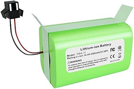 ARyee 14.4V 4000mAh Replacement Battery Compatible with Ecovacs Deebot N79 N79S DN622 Li-ion Battery for RoboVac 11S 11S MAX 15C 15C MAX 15T 30 30C Robot Vacuum Cleaner