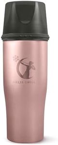 Ceres Chill Mini Breastmilk Chiller Demigoddess, Reusable Breastmilk Storage Container, Keeps Milk at Safe Temperatures for Up to 16 Hours, Bottle Cooler, Connects W/Most Major Pumps (Rose Gold)