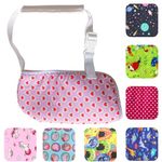 Solace Bracing Children's Padded Sling (8 Fun Designs) - British Made & NHS Supplied Kids Sling - #1 Arm, Collarbone, Wrist, Shoulder & Elbow Support for Fractures & Injuries - Love Hearts