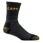 Caterpillar CAT Workwear Mens Premium 3 Pack Pair Work Socks, 6-11