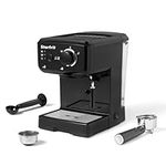 Starfrit Espresso & Cappuccino Coffee Machine - 1.2L - Dual-Spout Portafilter - Swiveling Steam and Froth Wand