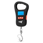 KastKing Fish Scale, LCD Display USB Charging Fishing Scale, Fishing Gifts for Men, Black