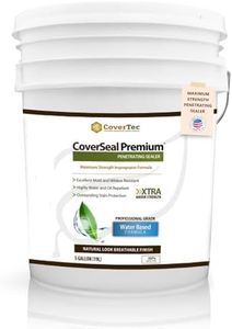 CoverTec CoverSeal Premium Penetrating Sealer, Professional Grade, Water Based Formula, 5 Gal