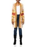 Pendleton Women's Harding Open Front Cardigan Sweater, Sandshell Multi, S