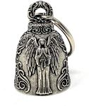 Angel Motorcycle Biker Bell Accessory or Key Chain for Luck