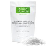 Magnesium Flakes 2 lb / 908g - 100% Pure & Natural, Full Body bath or Foot Soak, Relaxation,chlorure de magnesium Amson Naturals