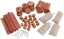 Household Essentials 56 Piece Cedar