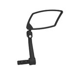 BriskMoreHandlebar Bike Mirror, HD Blast-Resistant, Safe Crystal Clear Glass Mirror, Adjustable Rotatable Bike Mirror, Rearview Mirror, Bicycle Mirror for Right Side BT-018R