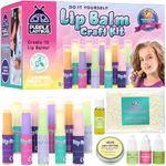 PURPLE LADYBUG Lip Balm Making Kit for Girls Age 8+ - Girls Birthday Presents, Great 11 9 8 Year Old Girl Gifts & Gifts for 10 Year Olds Girls - Make Your Own Lip Balm Kit - Fun Craft Sets for Girls