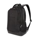 SWISSGEAR Cecil Laptop Backpack Fits up to 16-Inch Laptop, Daypack for Travel and Work, Black Hex, 18-Inch